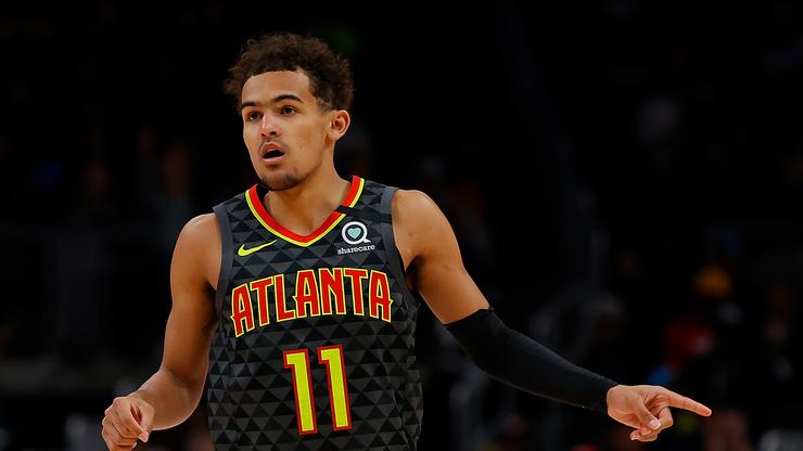 Trae Young Hilariously Re-Enacts 3-Point Contest With His Laundry