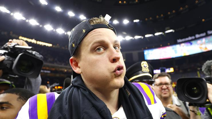 NFL Draft: Joe Burrow Officially Goes 1st Overall To The Bengals