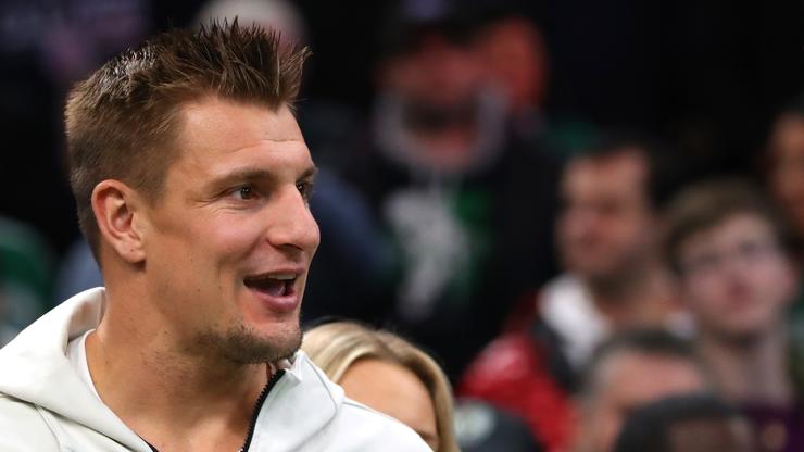 Rob Gronkowski Has Hilarious Thoughts About WWE Title Defense