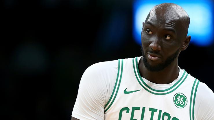 Tacko Fall Receives Swim Lessons From Jaylen Brown & Enes Kanter