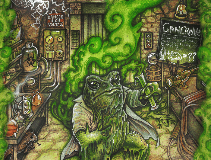 Toadface Dutifully Continues Eccentric Exceptionalism With Latest ‘Gangrene’ EP