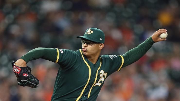 A's Pitcher Jesus Luzardo Out Indefinitely After Hitting Hand While Playing Video Games