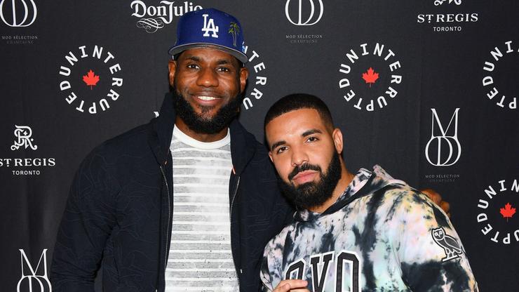 Drake's Son Adonis Is Already Studying LeBron James Highlights
