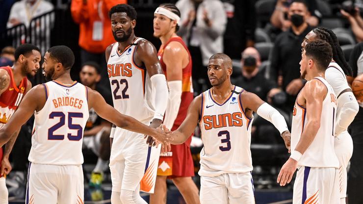 Suns Locker Room Goes Full Party Mode After Nuggets Sweep
