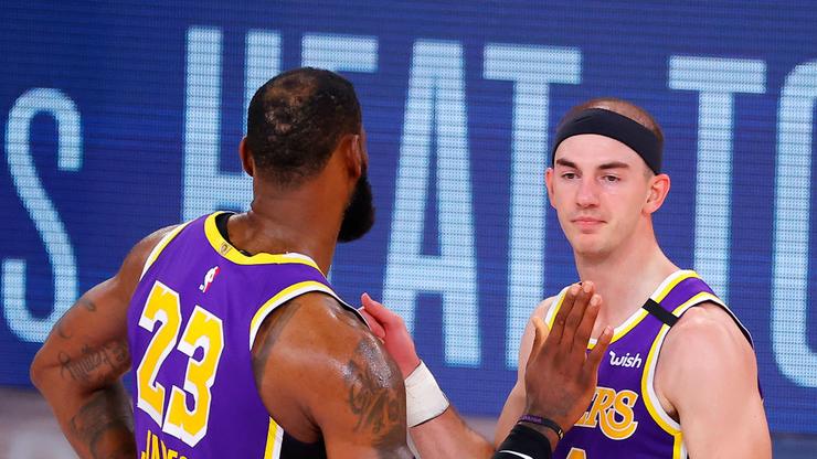 LeBron James Reacts To Alex Caruso's Weed Arrest