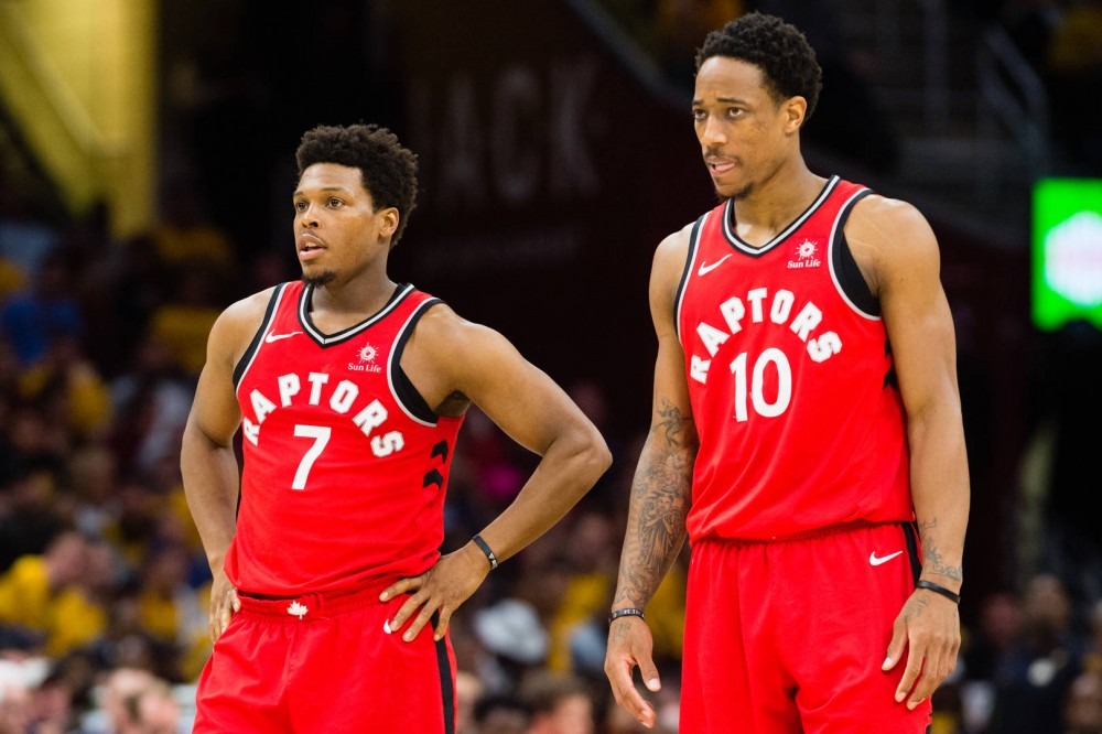 DeMar DeRozen, Kyle Lowry