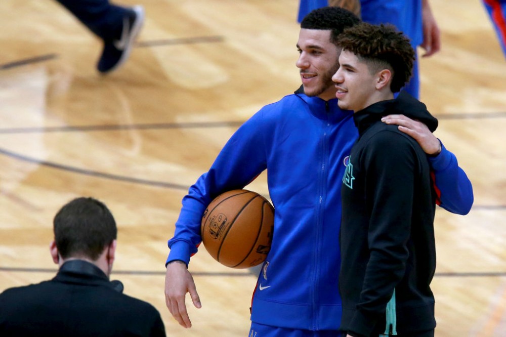 Lonzo And LaMelo Ball