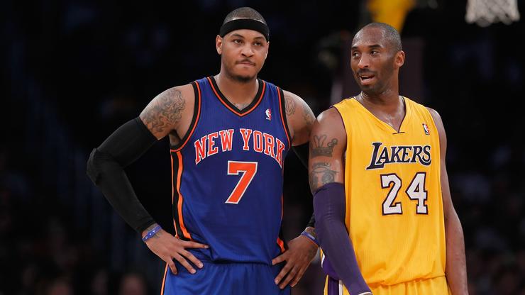 Carmelo Anthony Remembers Kobe Bryant With Touching Photo