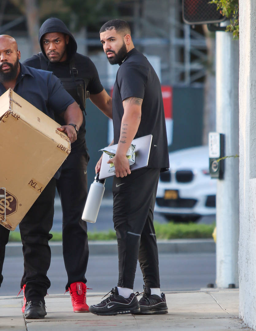 Drake is seen on May 27, 2021 in Los Angeles, California.