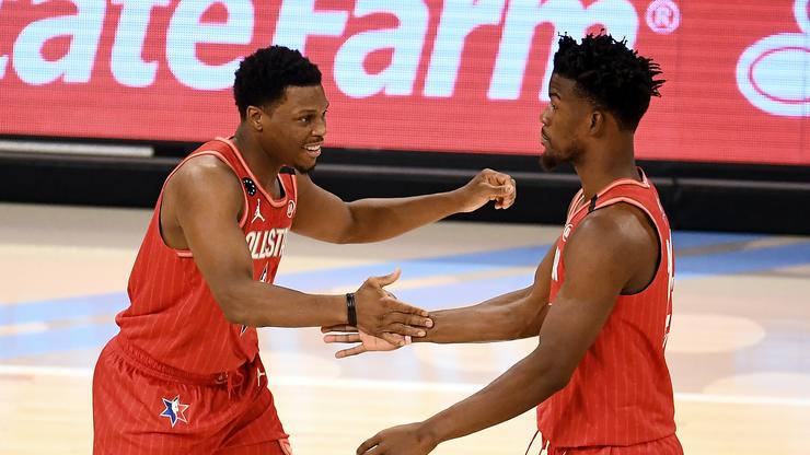 Jimmy Butler Urges Kyle Lowry To Buy His Daughter A $100K Gift