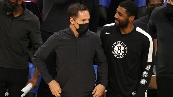 Steve Nash Offers An Update On Kyrie Irving's Playing Status