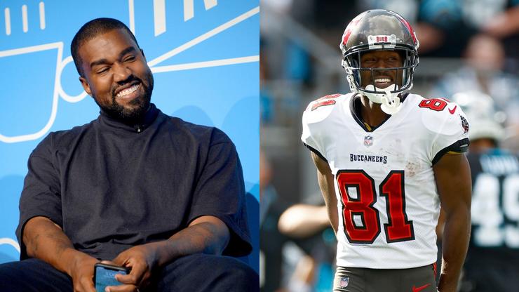 Kanye West & Antonio Brown Could Potentially Release A Song Together