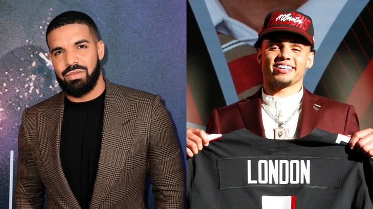 Drake Wins $235K Bet On Drake London During NFL Draft