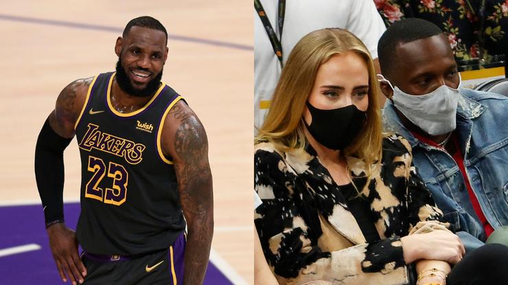 Adele, Rich Paul, & LeBron James Link Up At Kevin Love's Wedding