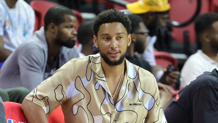 Ben Simmons Reacts To Report That He Left Nets Group Chat
