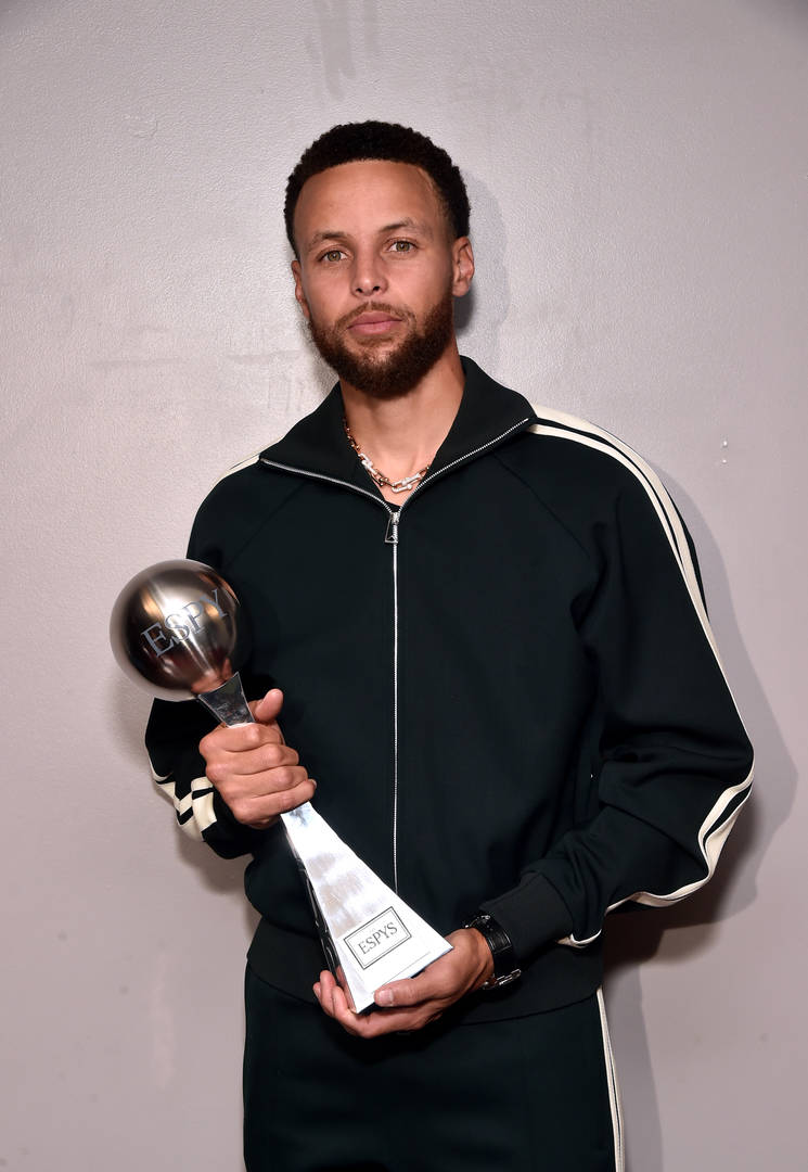 Stephen Curry, winner of the Best NBA Player award, attends the 2022 ESPYs at Dolby Theatre on July 20, 2022 in Hollywood, California. 
