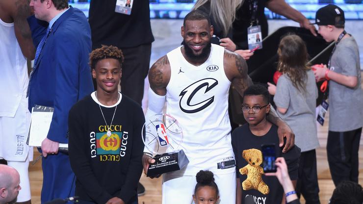 Bronny & Bryce James Play First Game Together, LeBron Reacts
