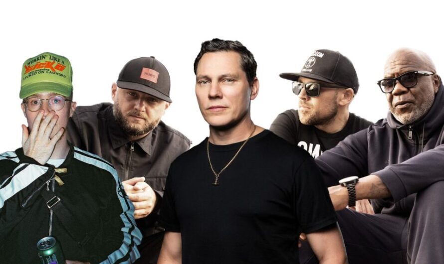 LISTEN: Tiësto, Hedex, & BassLayerz Link For Hard-Hitting Drum & Bass Collab, “Click Click Click”